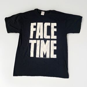 NEW KIDS ON THE BLOCK 2009 Face Time Tour Black T-Shirt